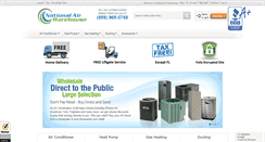 Desktop Screenshot of nationalairwarehouse.com